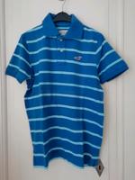 Hollister Polo Shirt  - Gr. L - blau mit Streifen Baden-Württemberg - Isny im Allgäu Vorschau