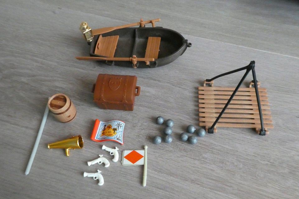 Playmobil 3550 Piratenschiff 3480 3546 Seeleute Seeräuber in Castrop-Rauxel