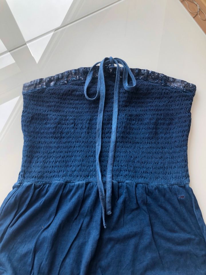 Strandkleid, Tommy Hilfiger, Gr. XL, blau in Rodenbach