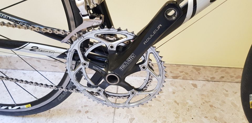 RENNRAD 2 DANGER EQUIPE PRO SHIMANO DURA ACE 2x10 GANG in Lindenberg im Allgäu