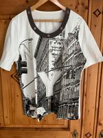 Damenshirt Rabe, Gr. 38, weiß mit Druck Niedersachsen - Schiffdorf Vorschau