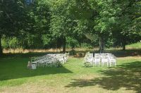 Mieten Holz Stuhl Trauung Hochzeit Party Garten Klappstuhl Berlin - Zehlendorf Vorschau