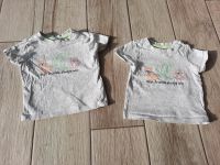 2 x Baby * Shirts * dopodopo * kurz/grau* Gr. 74 * Zwillinge Thüringen - Teichwolframsdorf Vorschau
