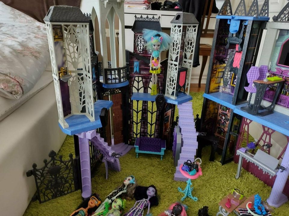 Monster High Schloss/Schule in Ichenhausen