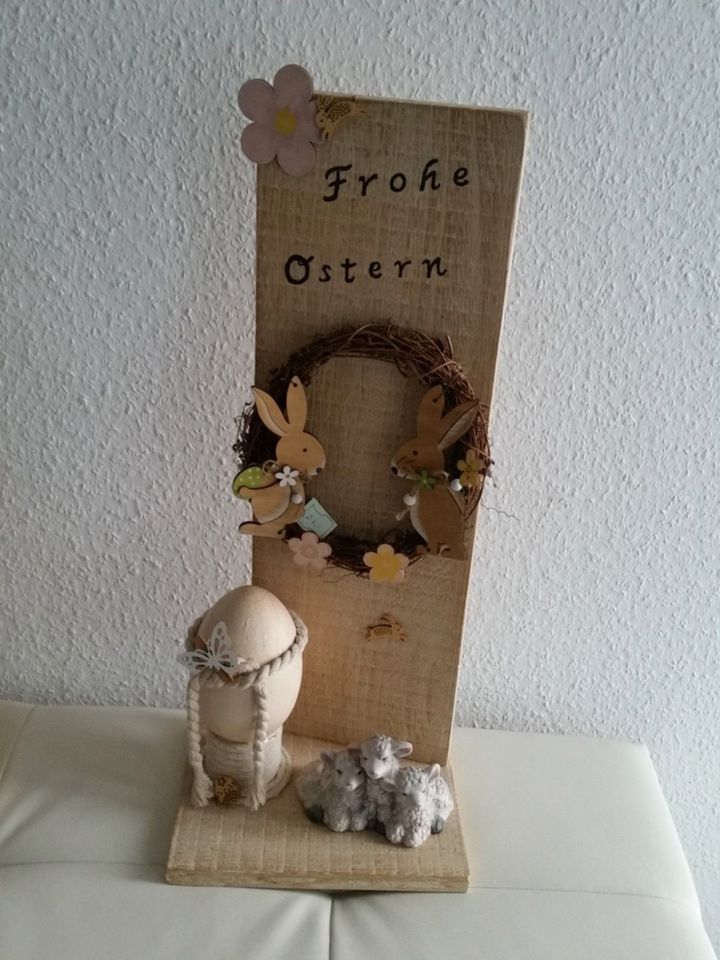 Ostern-Dekos Kehrblech Osterschmuck Dekoständer Ostern Geschenke in Rhauderfehn