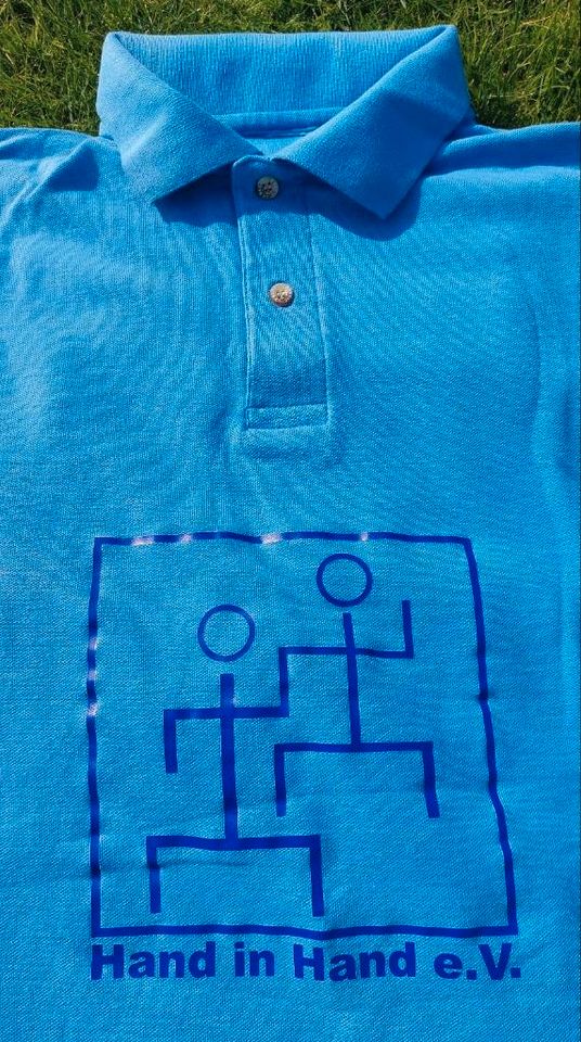 21 Männer Polo-Shirts NEU - Ice Blue in Hirschstein