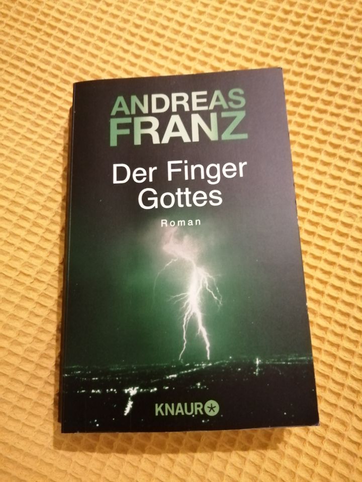 Taschenbuch - Roman - DER FINGER GOTTES - Andreas Franz in Itzstedt