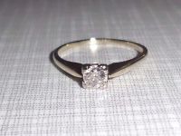 Diamant/ Brillant Ring , alt ,Verlobungsring aus 585 Gold Schleswig-Holstein - Norderstedt Vorschau