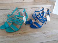 Esprit Sandalette weiß blau und türkis Gr. 39 Aachen - Aachen-Brand Vorschau