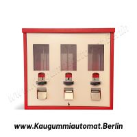 ⭐️ Kaugummiautomat ➡️ 3 Schacht komplett SET - NEU ✅ Pankow - Weissensee Vorschau