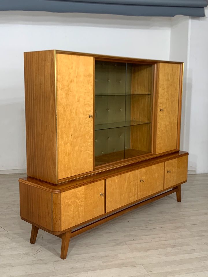 MID CENTURY HIGHBOARD SCHRANK WOHNZIMMERSCHRANK VINTAGE in Berlin