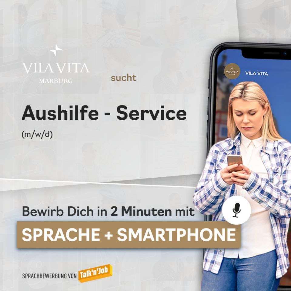 Aushilfe - Service (m/w/d) bei Vila Vita in Kallstadt in Kallstadt