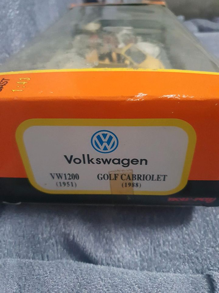 VW MODELLE 4 STÜCK GOLF+BEETLE OVP 1:43 in Duisburg