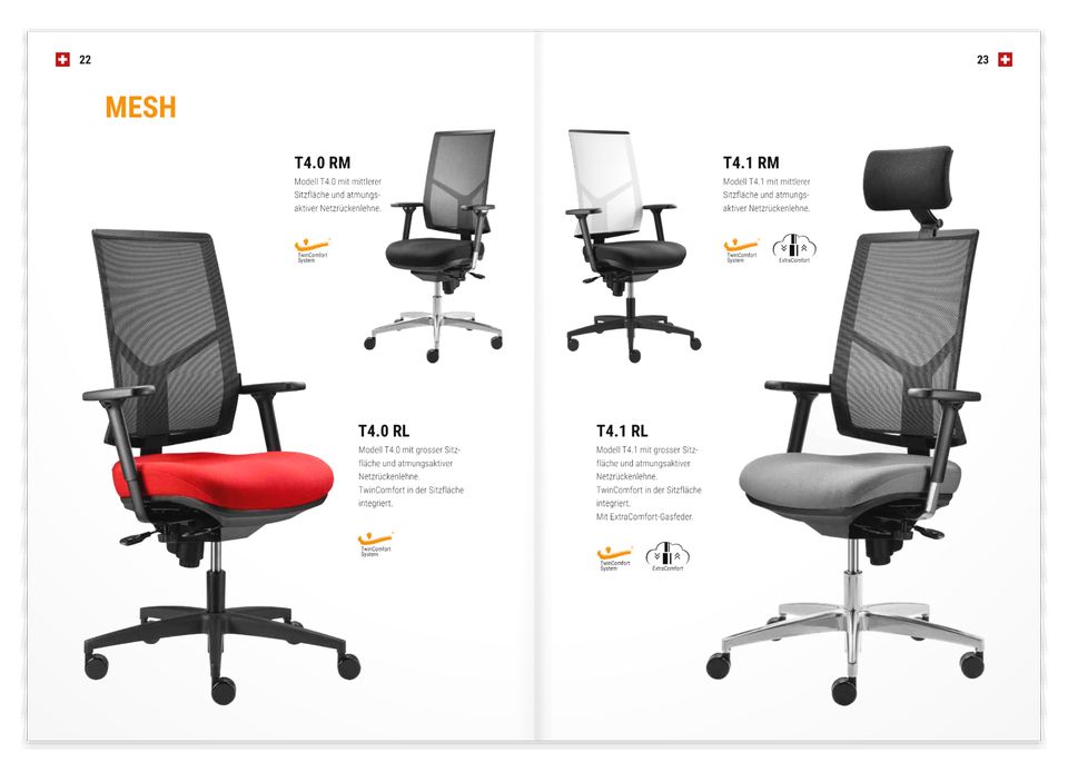 TERGON - Bürostuhl ergonomisch - Werksverkauf *** neu *** in Pollenfeld