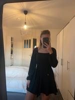 Schwarzes elegantes Sommerkleid mit langen Ärmeln, MiniKleid Sachsen - Großdubrau Vorschau