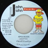 Chevell Franklyn – Apologize John John Records 1995 Dancehall Baden-Württemberg - Mannheim Vorschau