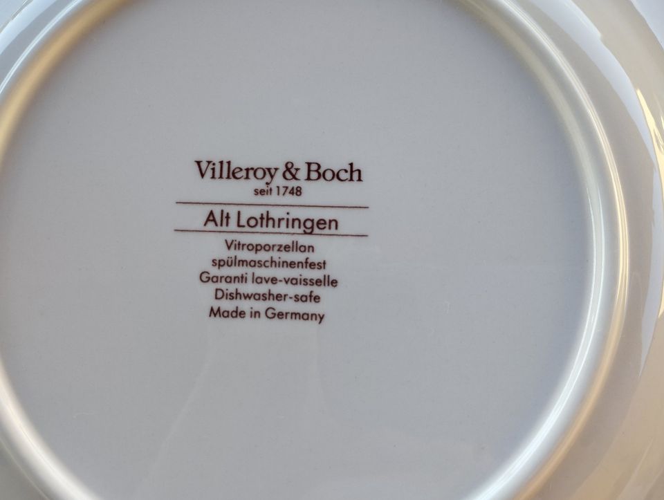 Villeroy&Boch Alt Lothringen 6 Speiseteller Ø 26 cm in Blieskastel