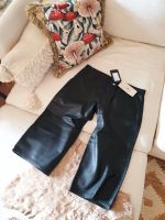 Cigno Nero Lammleder Hose 3/4 Capri Lederhose Gr. 42 M schwarz Nordrhein-Westfalen - Mönchengladbach Vorschau