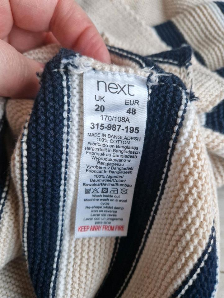 Next Pullover Pulli Streifen Größe 20 (48) ungetragen in Bremen