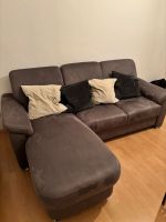 Sofa aus Velourleder in sehr gutem Zustand Bochum - Bochum-Süd Vorschau