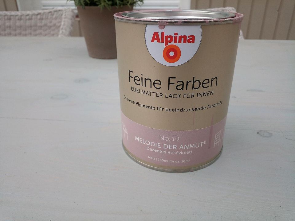 Alpina Feine Farben Lack für Innen Roséviolett in Vechta