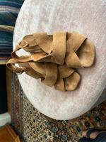 Elegante zeitlose Wildleder Sandalen Damen 36 Neuhausen-Nymphenburg - Neuhausen Vorschau