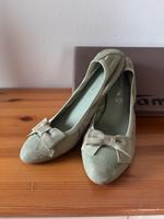 Schuhe Ballerina hell Frühling Sommer Pastell Glanz Berlin - Tempelhof Vorschau