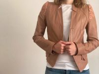 Heine Yuppie Leder Jacke rosa rose Spitze 36 S Baden-Württemberg - Karlsruhe Vorschau