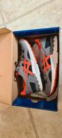 1x getragene Asics Gelsaga in grau-orange Größe 37,5 Nordrhein-Westfalen - Köln Vogelsang Vorschau