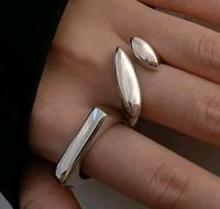 Damen Silber Ring. Verstellbar. Modern. Minimalistisch.  Neu. Top Niedersachsen - Katlenburg-Lindau Vorschau