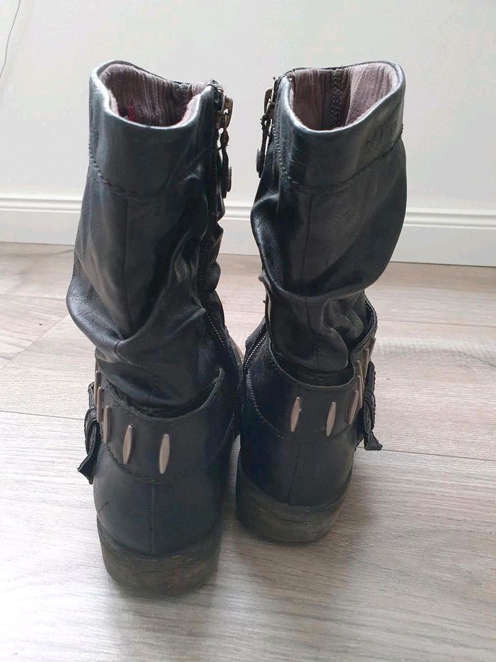 s.Oliver Biker Boots - schwarz Gr. 40 - S. Oliver Stiefeletten in Hannover