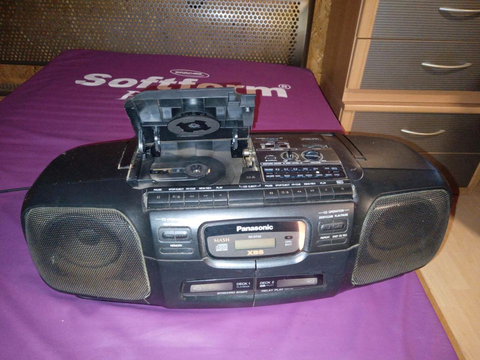 Panasonic Radiorecorder mit CD-Player in Kleinwallstadt