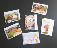 *neu* 6 Klappkarten Postkarten + Umschlag Thema Herbst Nordrhein-Westfalen - Bornheim Vorschau