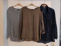 Bluse, Gr. 40, u.a. Street One, grau, maritim ,Anker Wandsbek - Hamburg Marienthal Vorschau