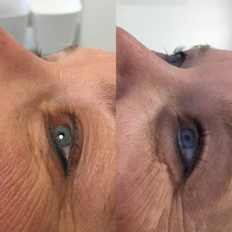 Wimpernlifting mit färben und Keratin oder Browlifting in Duisburg