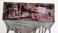 ⭐ HALLOWEEN Zombie Tür Dekoration dead inside Berlin - Tempelhof Vorschau