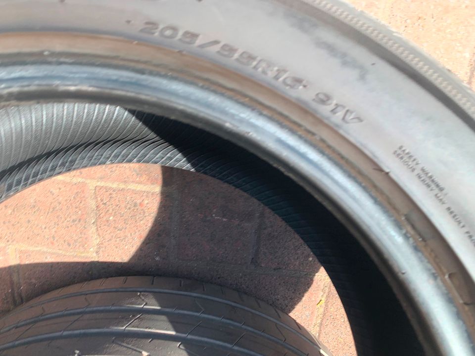 2stück 205/55R16 91V HANKOOK VENTUS PRIME3 inkl. MONTAGE in Stockstadt a. Main