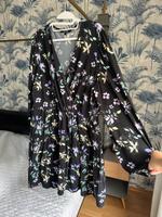 Simply Be Gestuftes Kleid schwarz lila gelb türkis 46 XXXL Köln - Porz Vorschau