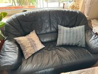 Couch Sofa Leder blau (bitte Lesen) Nordrhein-Westfalen - Gescher Vorschau