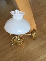 2 Wandlampen aus Messing mit weißem Glasschirm von Ikea. Bayern - Tutzing Vorschau