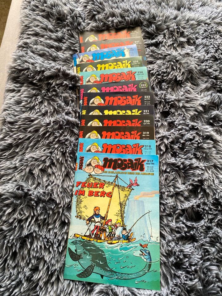 Mosaik Comics aus 1994, Original in Nordhausen