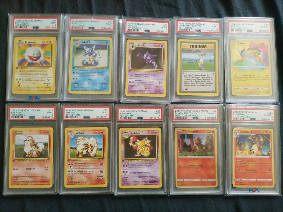 Pokemon-Karten Graded AOG/PSA Japan-ese Pokémon 10 in Reutlingen