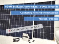 820W Balkonkraftwerk Nr.2, Z-Composite Solar, 600W JASolar 800W Hannover - Nord Vorschau