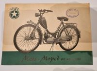 Broschüre Flyer Mars Moped Werbung 1950er Jahre Baden-Württemberg - Rheinmünster Vorschau