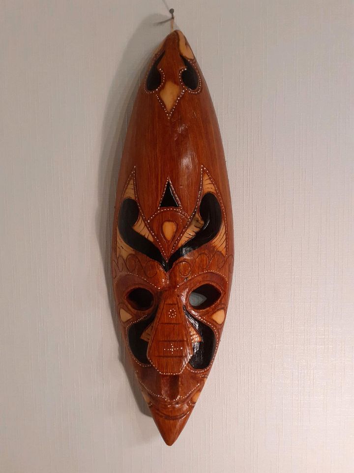 Wand Decko Maske in afrikanischen Stil in Bremervörde