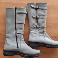 Hartjes Damen Stiefel, Leder, Lodenfutter, grau, Gr 7 Baden-Württemberg - Argenbühl Vorschau