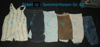 Kleiderpaket 16 - Sommerhosen Gr. 62 Hessen - Rödermark Vorschau