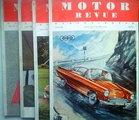 MOTOR REVUE - Europa-Motor Heft 24-27, 1957-1958 = 4 Hefte Baden-Württemberg - Unterensingen Vorschau