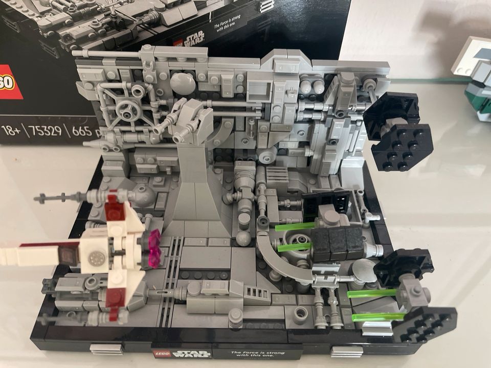 Lego Star Wars Diorama trench Run death Star 75329 in Weißenthurm  