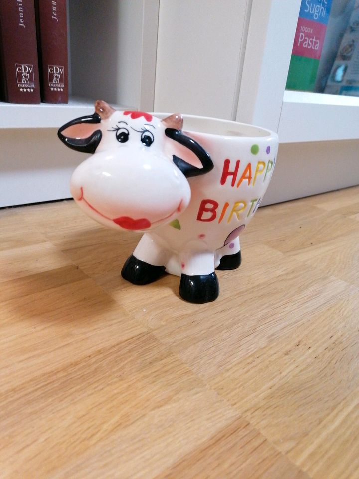 Geburtstags Geschenk Becher Kuh in Hamburg
